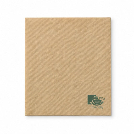Tovagliolo in carta ecru 1 velo - 32,5 cm x 32,5 cm - 4800 unità