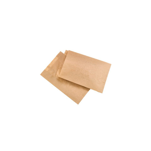 Sacchetto in kraft marrone antigrasso multiuso - 18 cm x 8 cm x 28 cm - 1000 unità
