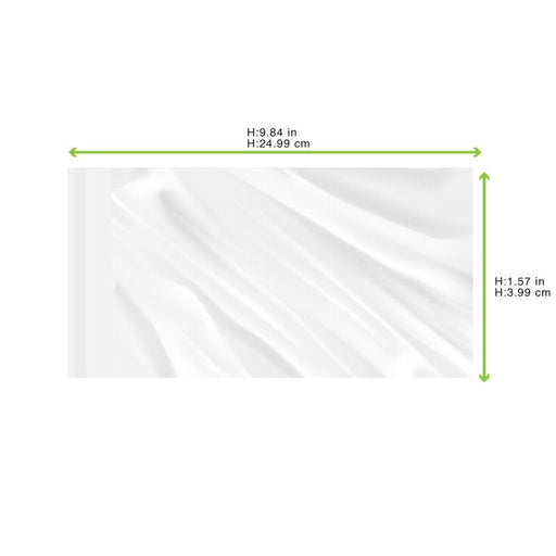Busta Klever richiudibile in BOPP - 35 cm x 15 cm - 2000 unità - dimensions