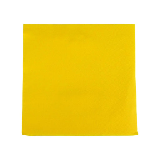 Tovagliolo micro point giallo 2 veli - 38 cm x 38 cm - 1440 unità - Rif. 210SMP3838J