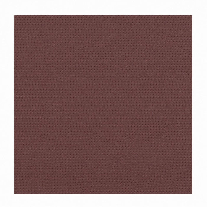 Tovagliolo micro point marrone 2 veli - 38 cm x 38 cm - 1440 unità - Rif. 210SMP3838M