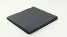 Tovagliolo micro point nero 2 veli - 38 cm x 38 cm - 1440 unità