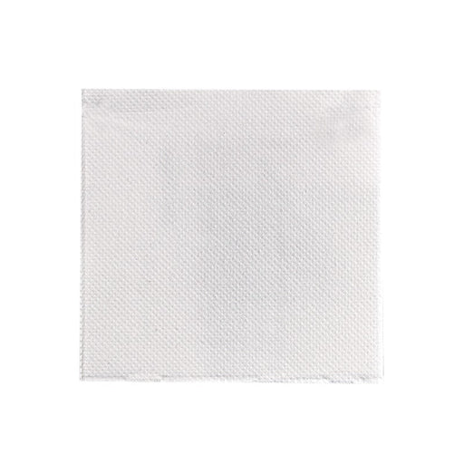 Tovagliolo micro point bianco 2 veli - 38 cm x 38 cm - 1200 unità - Rif. 210SMP4040W