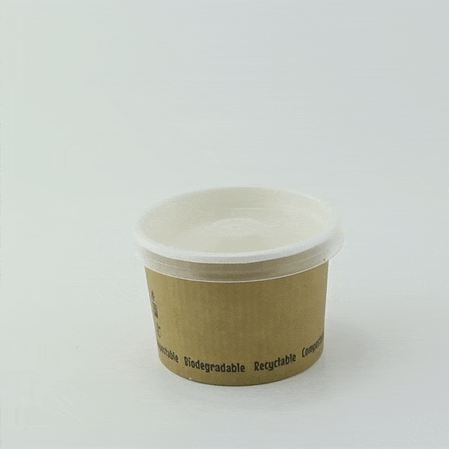 Coperchio in PP trasparente - Ø 9 cm - 500 unità