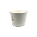 Contenitore in cartone bianco per caldo e freddo senza plastica - 470 ml - Ø 11,5 cm - H 8 cm - 500 unità