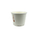 Contenitore in cartone bianco per caldo e freddo senza plastica - 230 ml - Ø 9 cm - H 7 cm - 500 unità
