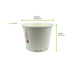 Contenitore in cartone bianco per caldo e freddo senza plastica - 230 ml - Ø 9 cm - H 7 cm - 500 unità - dimensions