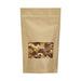 Busta stand up kraft trasparente con chiusura zip - 13 cm x 21 cm - 200 unità