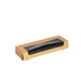 Scatola per sushi con finestra antiappannante per 14-16 pezzi - 24 cm x 7,2 cm x 3,5 cm - 200 unità