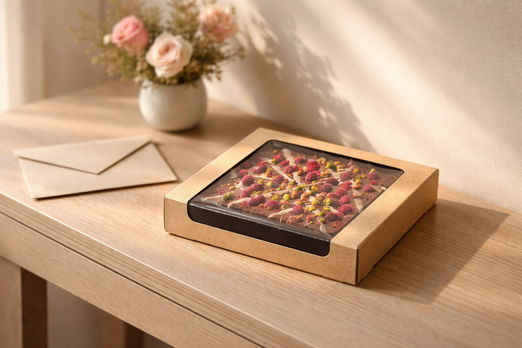Scatola per sushi con finestra antiappannante per 30-38 pezzi - 22 cm x 22 cm x 4 cm - 200 unità