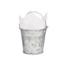 Secchiello in metallo con manico - 200 ml - Ø 8 cm - H 7,5 cm - 144 unità