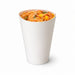 Contenitore per pasta in cartone bianco - 480 ml - Ø 9 cm - H 15,7 cm - 1000 unità