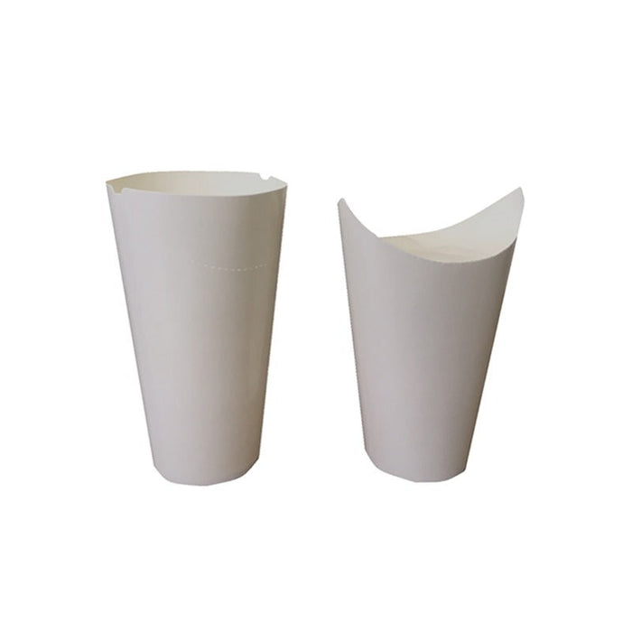 Contenitore per pasta in cartone bianco - 480 ml - Ø 9 cm - H 15,7 cm - 1000 unità
