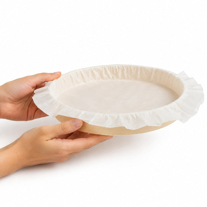 Anello di cottura "Bake-a-ring" con carta da forno integrata - 1940 ml - Ø 28 cm - H 3,5 cm - 20 unità