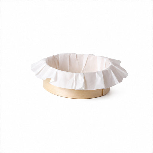 Anello di cottura "Bake-a-ring" con carta da forno integrata - 150 ml - Ø 8,2 cm - H 3 cm - 100 unità