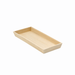 Vassoio pasto rettangolare in legno "Noa" - 39 cm x 15 cm x 4 cm - 10 unità