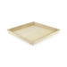 Vassoio pasto quadrato in legno "Noa" - 31 cm x 31 cm x 4 cm - 10 unità