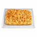 Teglia forata rettangolare per pizza in alluminio - 40 cm x 28 cm x 1 cm - 12 unità