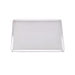 Teglia forata rettangolare per pizza in alluminio - 40 cm x 28 cm x 1 cm - 12 unità