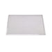 Teglia forata rettangolare per pizza in alluminio - 60 cm x 40 cm x 1 cm - 12 unità