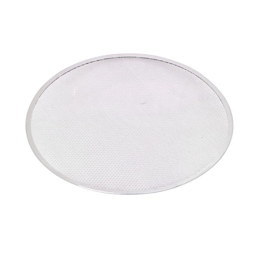 Retina rotonda per pizza in alluminio forata - Ø 50,8 cm - H 0,4 cm - 12 unità