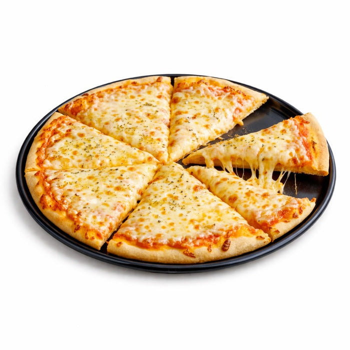 Vassoio per pizza nero in alluminio anodizzato - Ø 20,3 cm - 12 unità