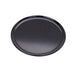 Vassoio per pizza nero in alluminio anodizzato - Ø 22,8 cm - 12 unità