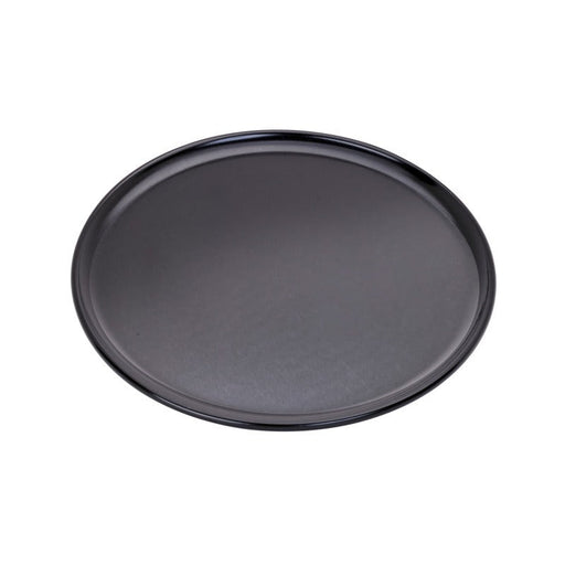 Vassoio per pizza nero in alluminio anodizzato - Ø 25,4 cm - 12 unità