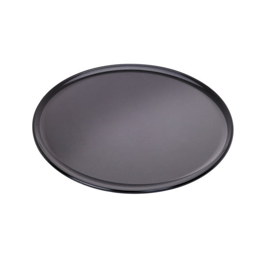 Vassoio per pizza nero in alluminio anodizzato - Ø 33,02 cm - 12 unità