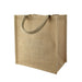 Shopper in juta marrone - 26 cm x 17 cm x 28 cm - 30 unità