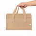 Shopper in juta marrone - 35,5 cm x 18 cm x 19 cm - 20 unità