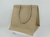 Shopper in juta marrone - 38 cm x 33 cm x 38 cm - 20 unità