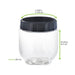 Bokolock - 750 ml PET con coperchio grigio - Ø 10 cm - H 11 cm - 24 unità - dimensions