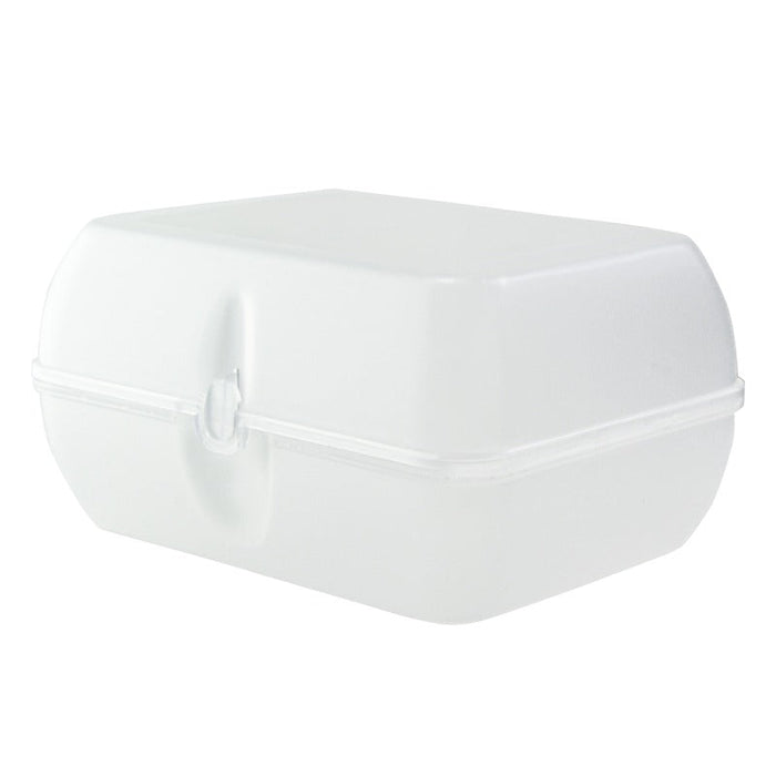 Scatola per hamburger riutilizzabile trasparente - 16 cm x 13 cm x 9 cm - 24 unità
