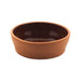 Ciotola rotonda in terracotta smaltata all'interno "Ceramik" - 200 ml - Ø 11 cm - H 4 cm - 32 unità