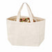 Borsa shopper porta pranzo in cotone - 25 cm x 10 cm x 25 cm - 50 unità
