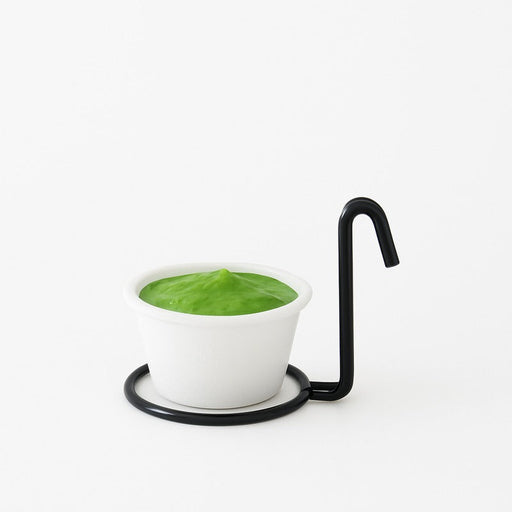 Supporto per cono in metallo nero - Ø 5,7 cm - H 7 cm - 6 unità