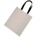 Tote bag con manici neri - 38 cm x 45 cm - 100 unità