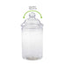 Coperchio a cupola trasparente per deli jar - Ø 6,9 cm - H 5,5 cm - Compatibile con 294DELI180, 294DELI250, 294DELI300, 294DELI400 - 225 unità - dimensions