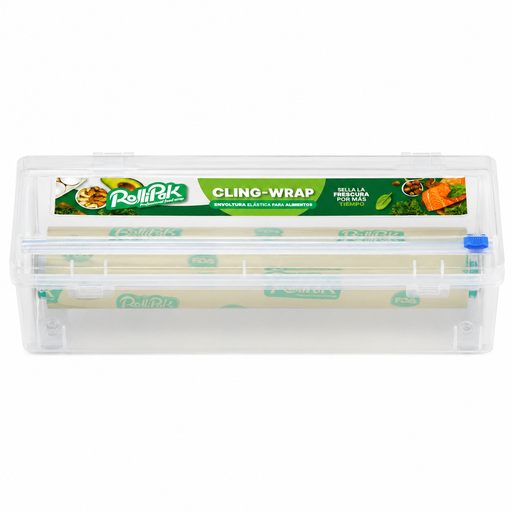 Dispenser nero per pellicola, alluminio e carta 29-50 cm - 55,5 cm x 14 cm x 15 cm - 1 unità