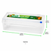 Dispenser nero per pellicola, alluminio e carta 29-50 cm - 55,5 cm x 14 cm x 15 cm - 1 unità