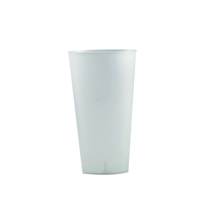Bicchiere da festival in PP riutilizzabile - 500 ml - Ø 8,2 cm - H 14,5 cm - 306 unità