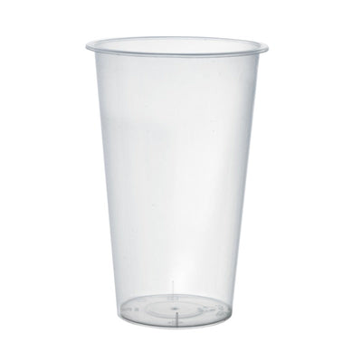 Verre Bubble tea en PP injecté transparent H 13,5 cm 500ml - 25 unités
