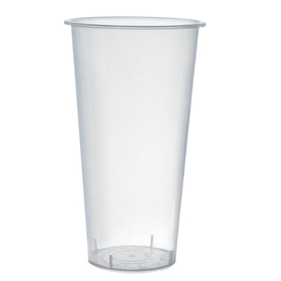 Verre Bubble tea en PP injecté transparent H 15,5 cm 580ml - 25 unités