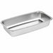 Vaschetta termosigillabile gastronorm 1/3 in acciaio inox - 32,5 cm x 17,2 cm x 5,5 cm - 36 unità