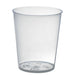 Bicchiere Cupoly in plastica PP riutilizzabile - 200 ml - Ø 7,3 cm - H 8,5 cm - 18 unità
