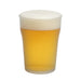 Bicchiere da birra Cupoly 1/2 pinta in plastica PP riutilizzabile - 380 ml - Ø 8,2 cm - H 10,3 cm - 12 unità