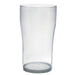 Bicchiere da birra Cupoly da una pinta in plastica PP riutilizzabile - 696 ml - Ø 8,8 cm - H 15,5 cm - 6 unità