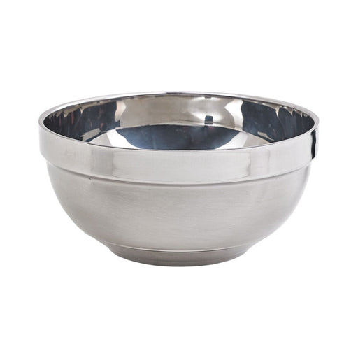 Ciotola rotonda in acciaio inox "Noxbox" - 1500 ml - Ø 20 cm - H 9,5 cm - 10 unità