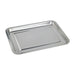 Vassoio in acciaio inox - 36 cm x 27 cm x 2 cm - 20 unità